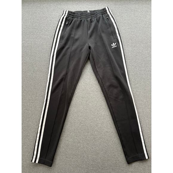 adidas | Women's Classic Striped Adicolor SST Track Pants w/ Zipper Pockets | XS - Picture 2 of 7